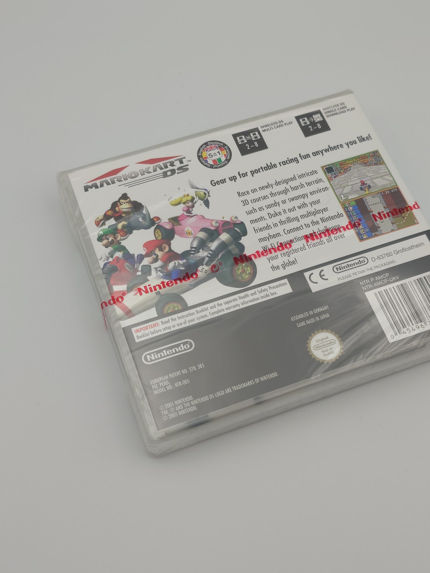 Mario Kart DS – Red Strip (Nintendo DS, UKV) – Factory Sealed