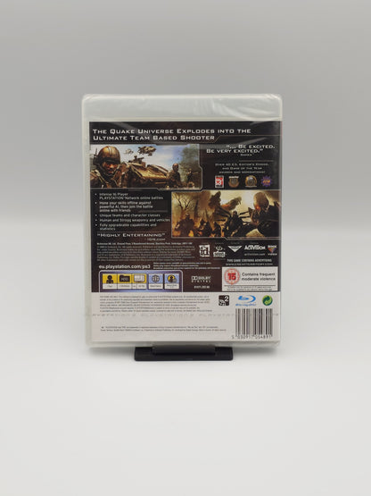 Enemy Territory: Quake Wars (PS3, UK PAL) - Factory Sealed