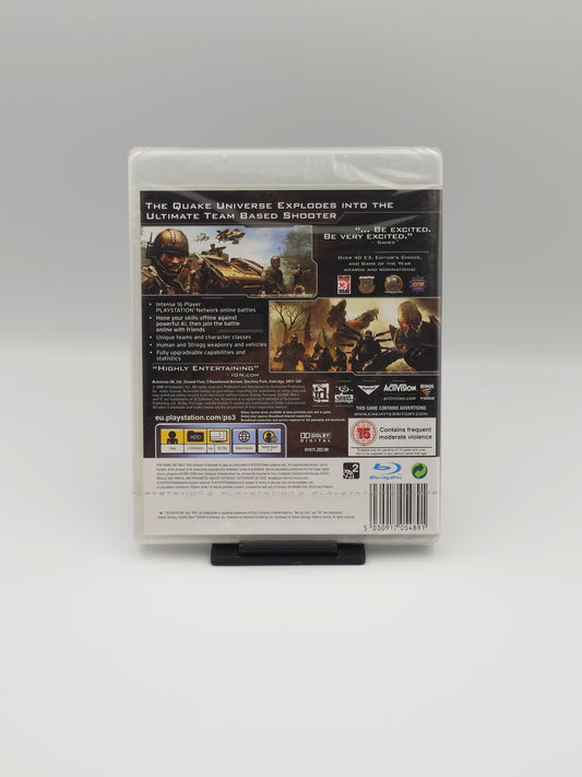 Enemy Territory: Quake Wars (PS3, UK PAL) - Factory Sealed