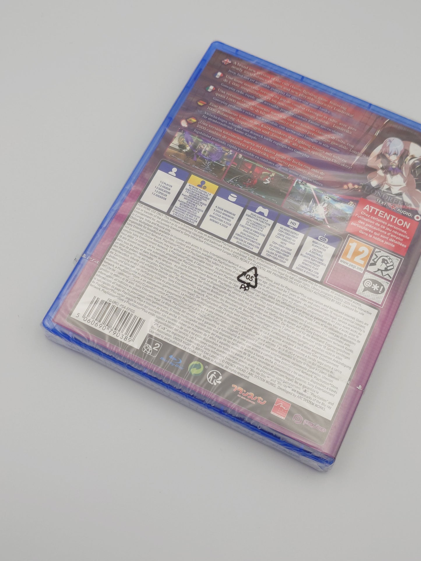 Under Night: In Birth (PS4, UK PAL) – Factory Sealed