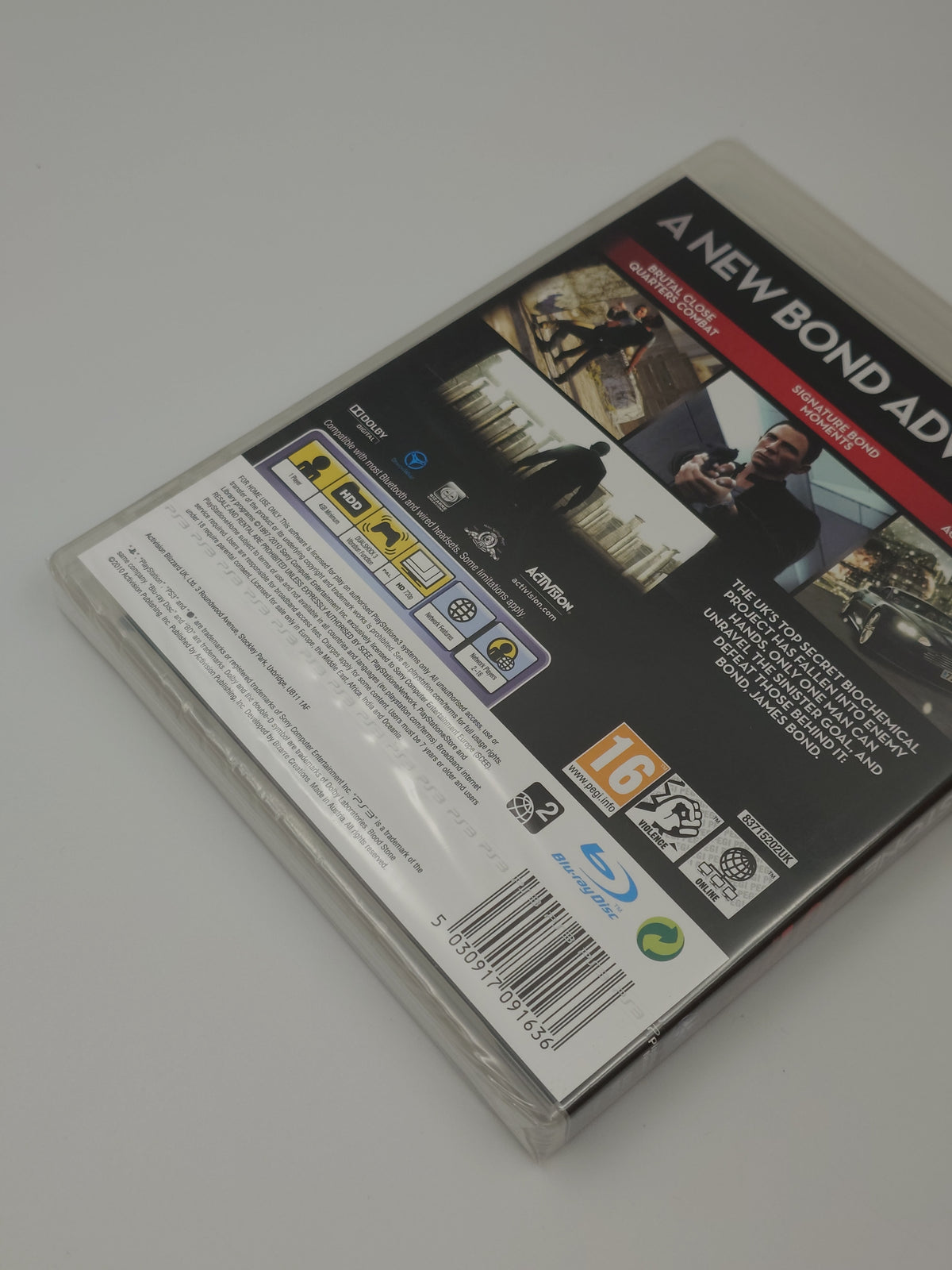 007: Blood Stone (PS3, UK PAL) – Factory Sealed
