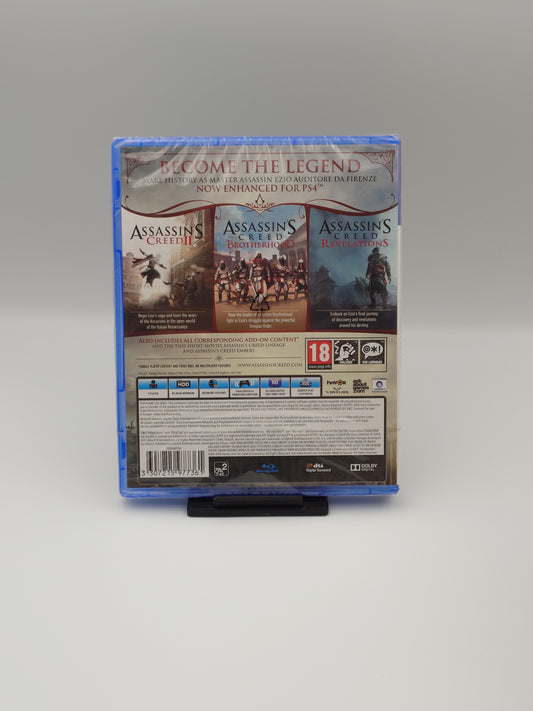Assassin's Creed: The Ezio Collection (PS4, UK PAL) – Factory Sealed