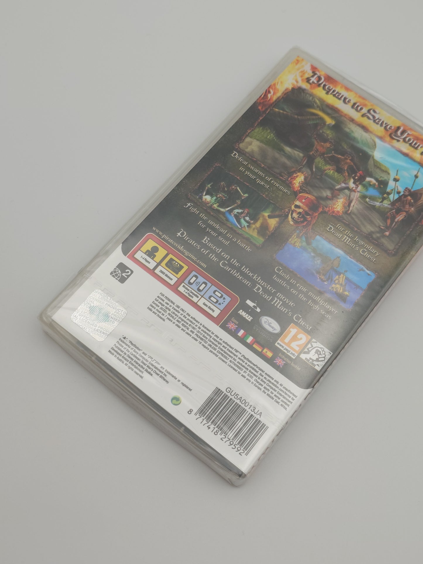 Pirates of the Caribbean (PSP Essentials, UK PAL) – Factory Sealed