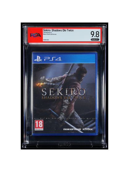 Sekiro: Shadows Die Twice (PS4, UK PAL, Factory Sealed) - PSA Graded 9.8 A++