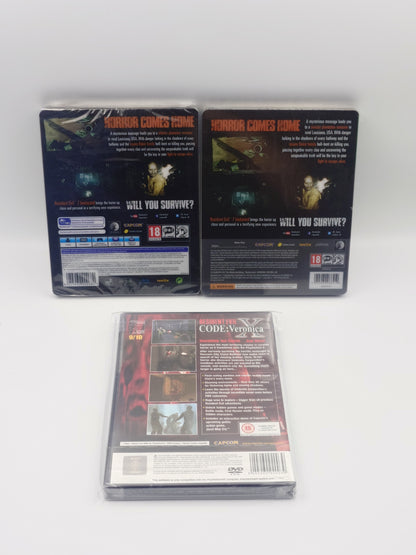 Resident Evil Bundle (PS2, PS4 & Xbox One, PAL) - Factory Sealed