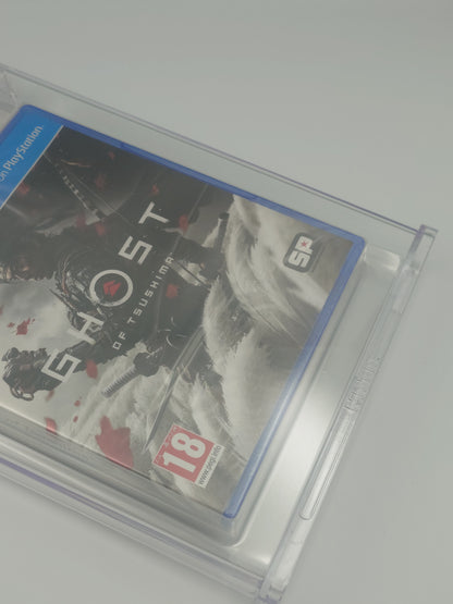 Ghost of Tsushima 'First Print Reversible Cover' (PS4, UK PAL, Factory Sealed) - PSA Graded 9.8 A+