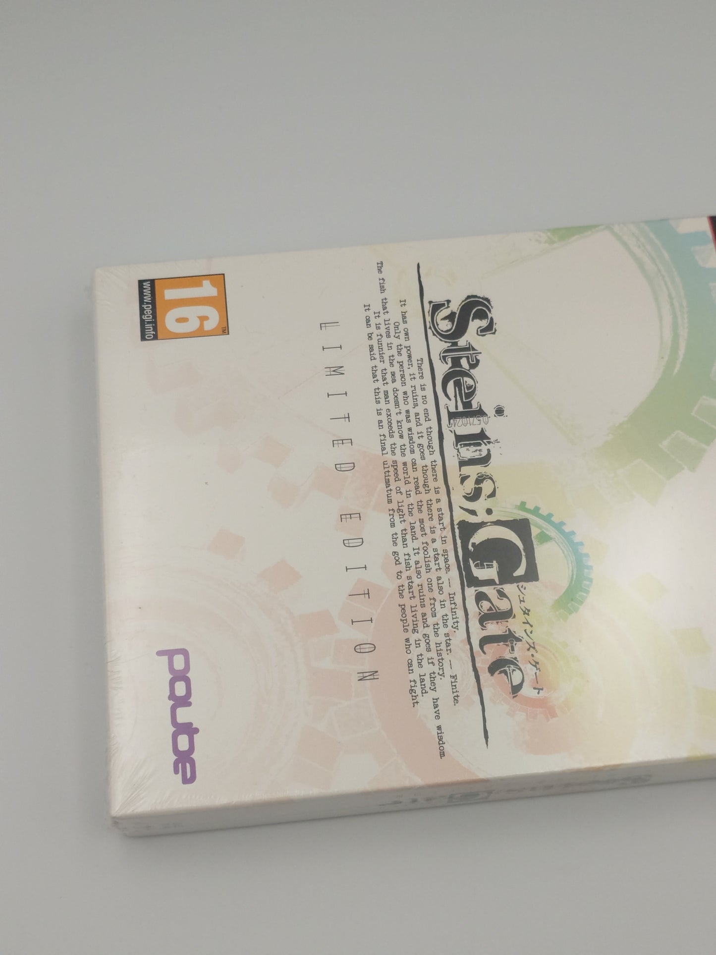Steins;Gate – Limited Edition (PS3, UK PAL) – Factory Sealed