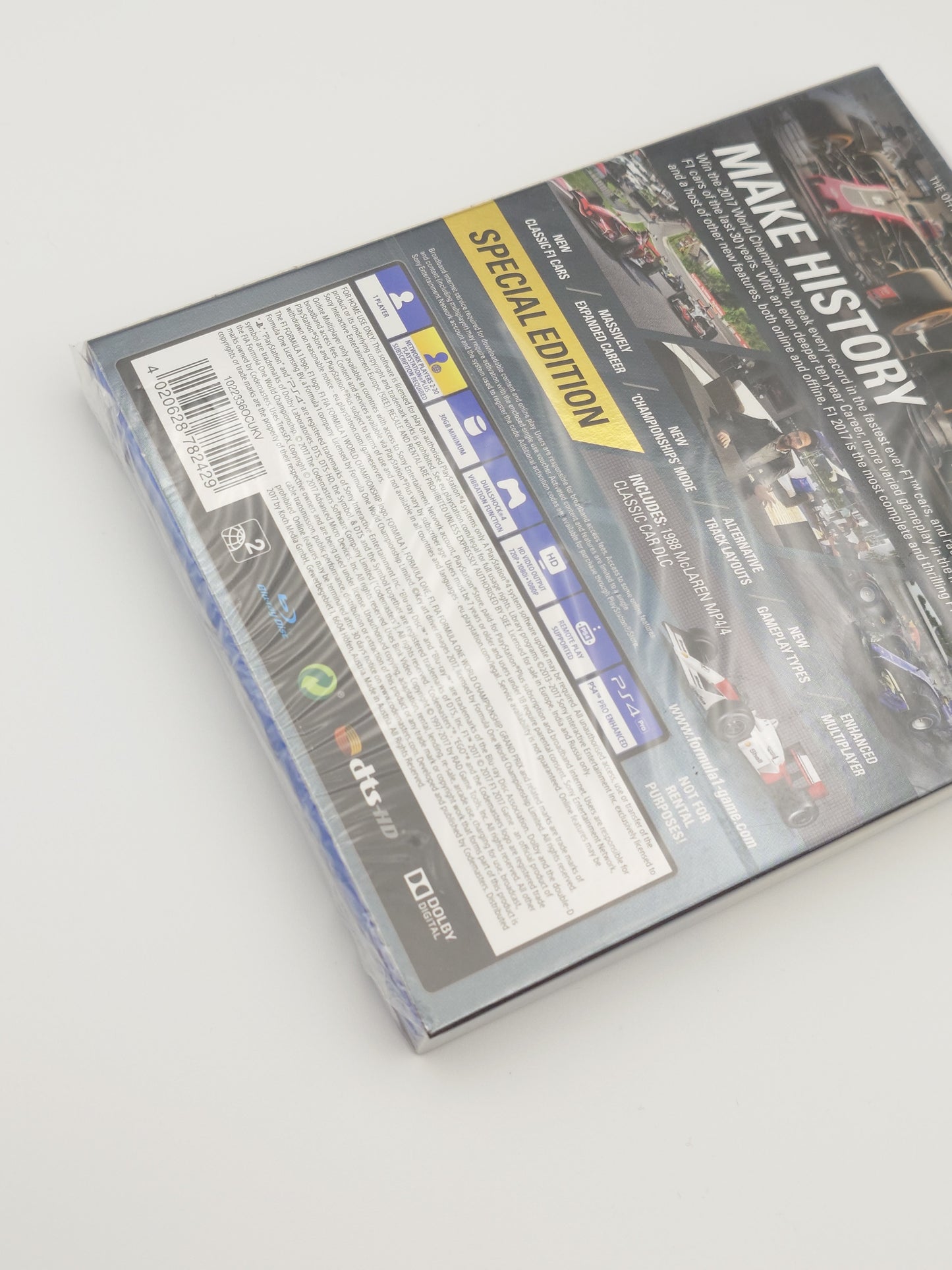 F1 2017: Special Edition (PS4, UK PAL) – Factory Sealed