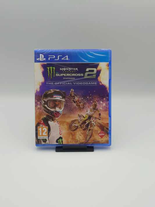 Monster Energy Supercross 2: The Official Videogame (PS4, UK PAL) – Factory Sealed