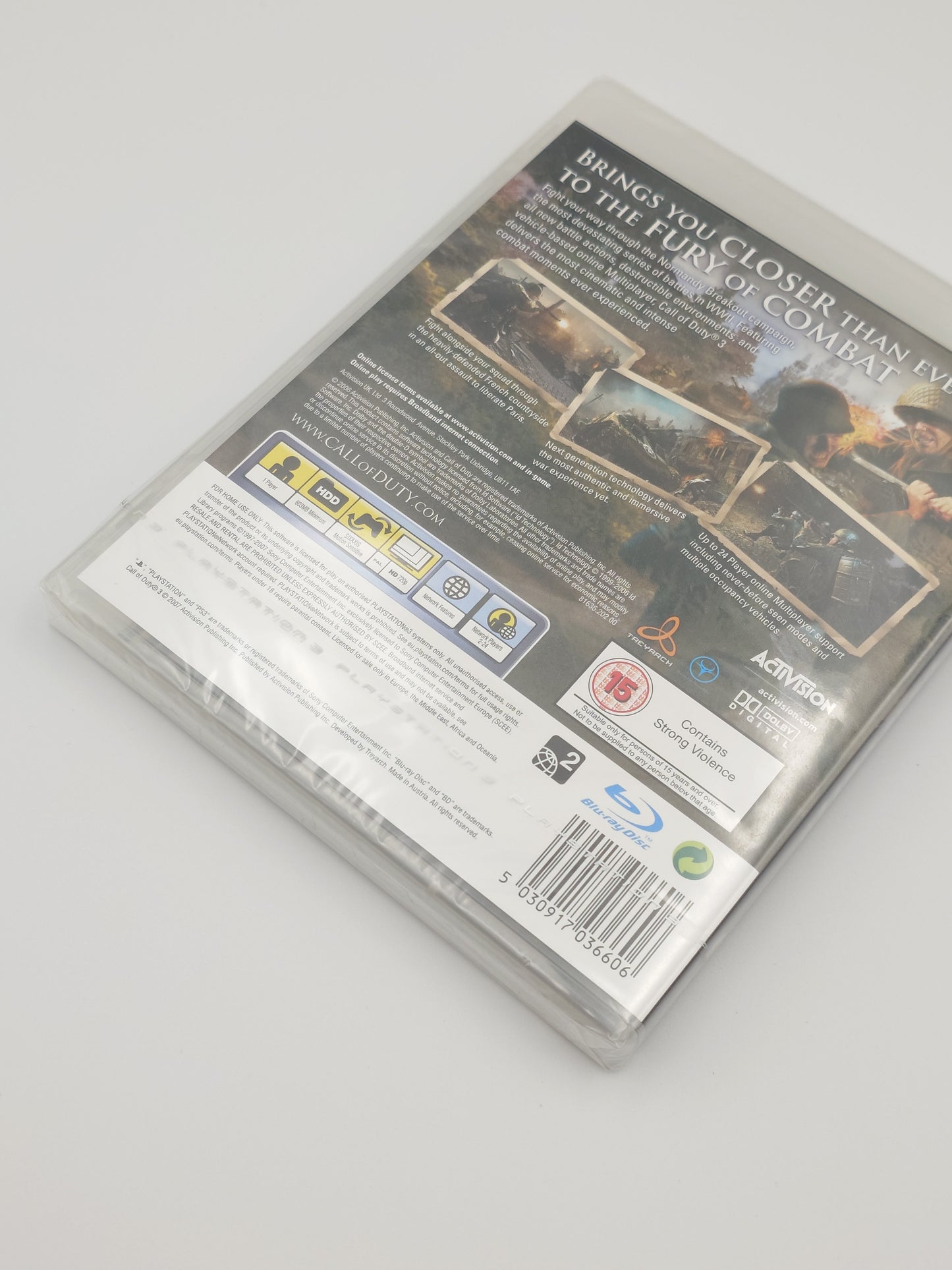 Call of Duty 3 (PS3, UK PAL) – Factory Sealed