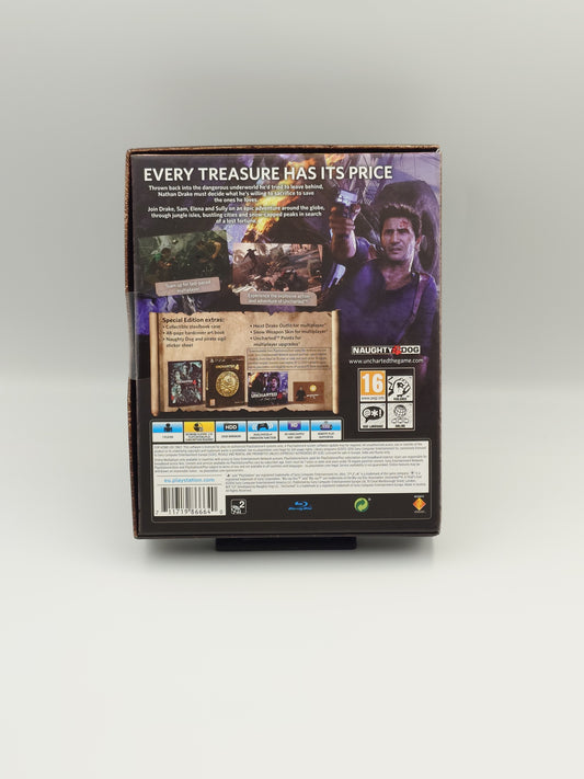 Uncharted 4: A Thief's End – Special Edition (PS4, UK PAL) – Factory Sealed
