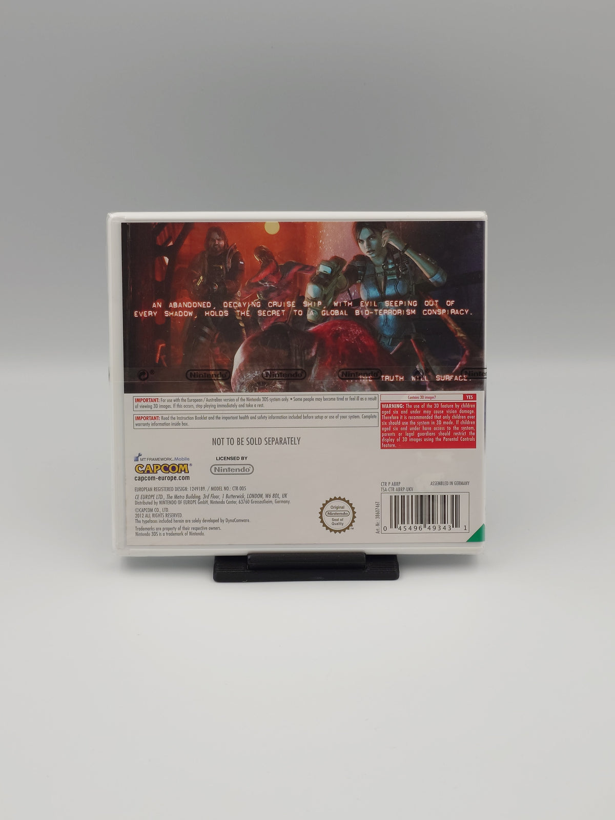 Resident Evil Revelations - Pre-sale Box (Nintendo 3DS, UK PAL) - Factory Sealed