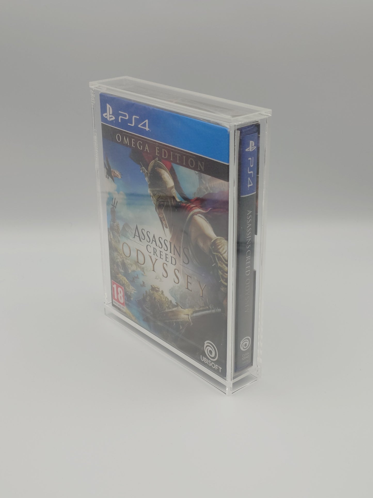 Assassin's Creed Odyssey – Omega Edition with Custom Acrylic Display Case (PS4, UK PAL) – Factory Sealed