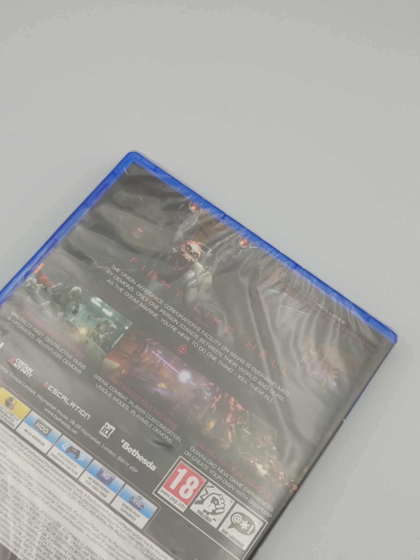 DOOM (PS4, UK PAL) – Factory Sealed