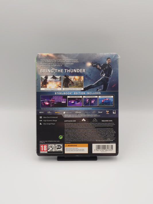 Just Cause 4 – Steelbook Edition (Xbox One, PAL) – Factory Sealed