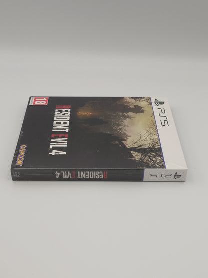 Resident Evil 4: Limited Edition Steelbook (PS5, UK PAL) – Factory Sealed