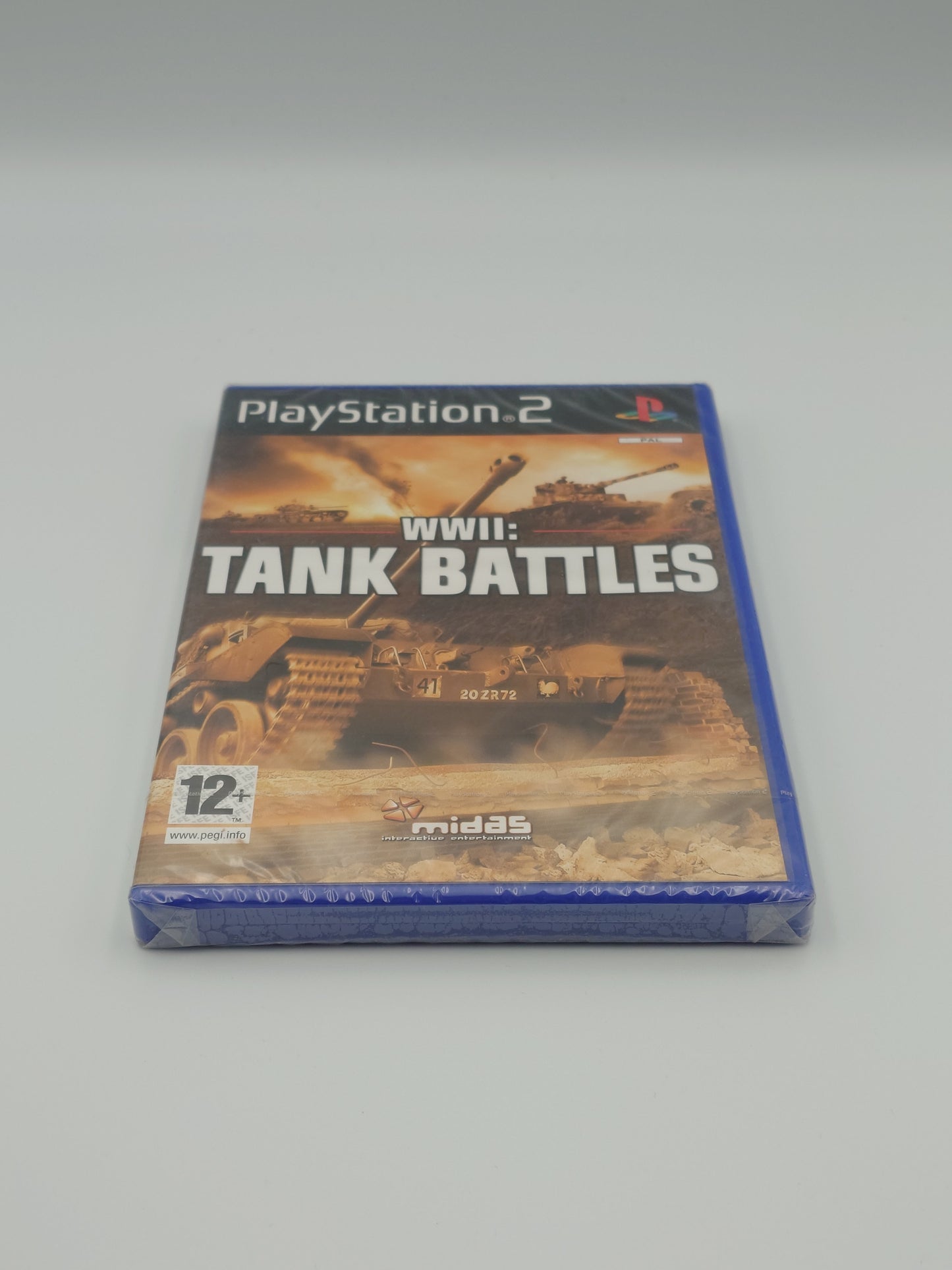 WWII: Tank Battles (PS2, UK PAL) – Factory Sealed