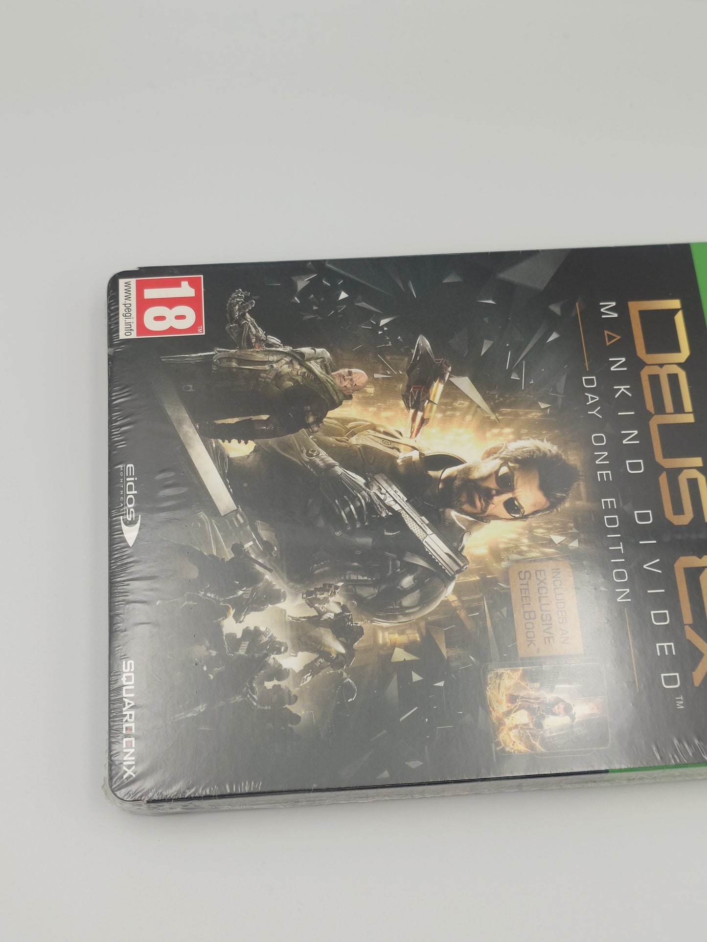 Deus Ex: Mankind Divided – Day One Steelbook (Xbox One, PAL) – Factory Sealed