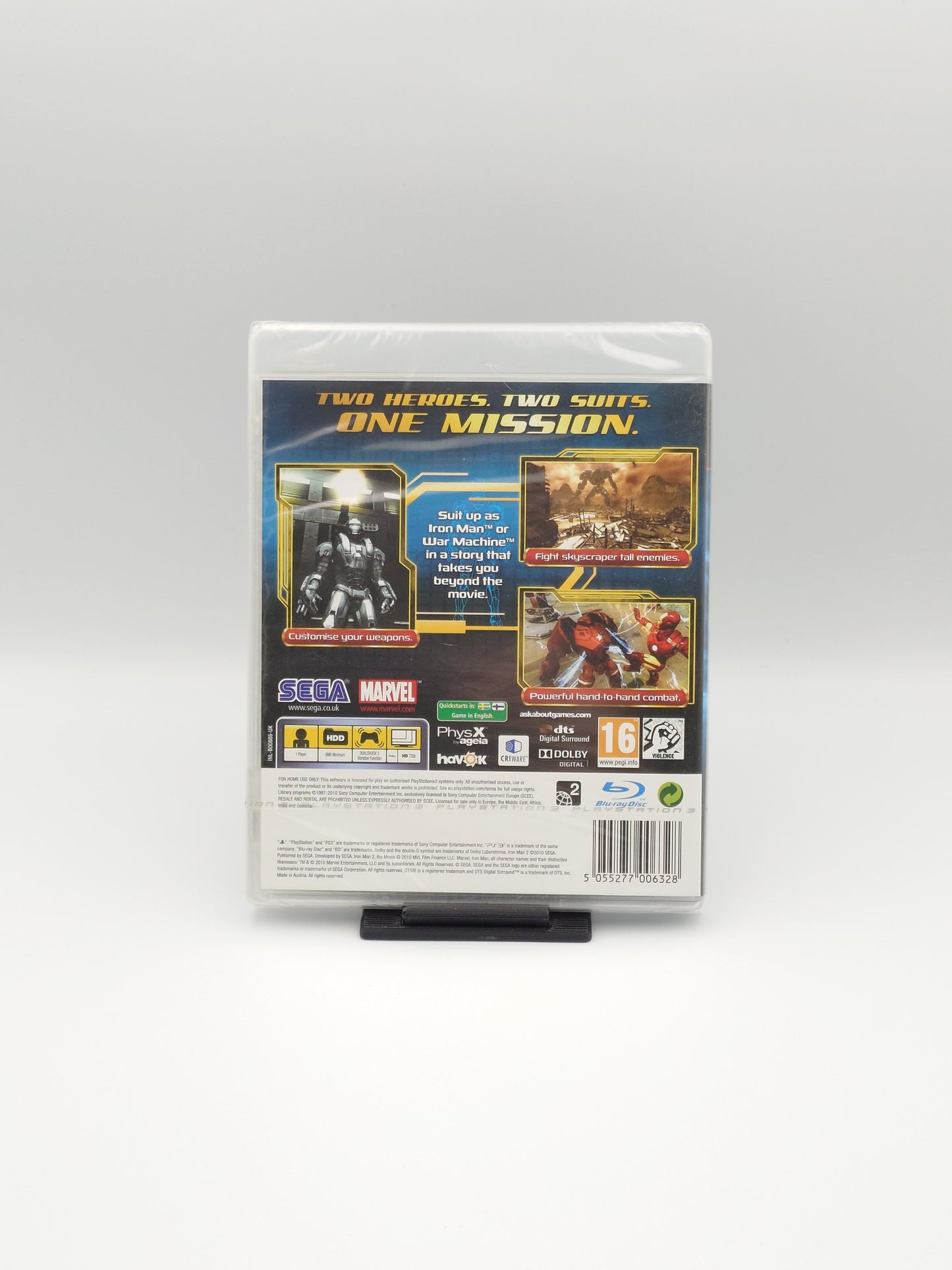 Iron Man 2: The Video Game (PS3, UK PAL) – Factory Sealed