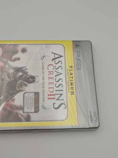 Assassin's Creed II: Game of the Year Edition (PS3 Platinum, UK PAL) – Factory Sealed