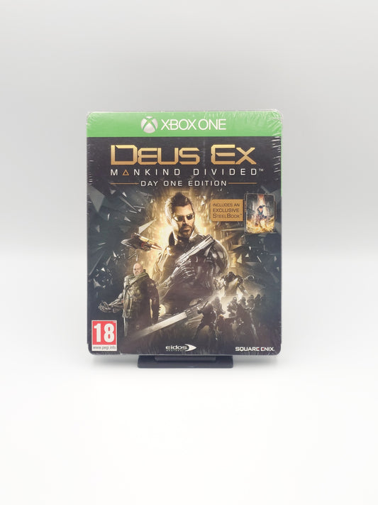 Deus Ex: Mankind Divided – Day One Steelbook (Xbox One, PAL) – Factory Sealed