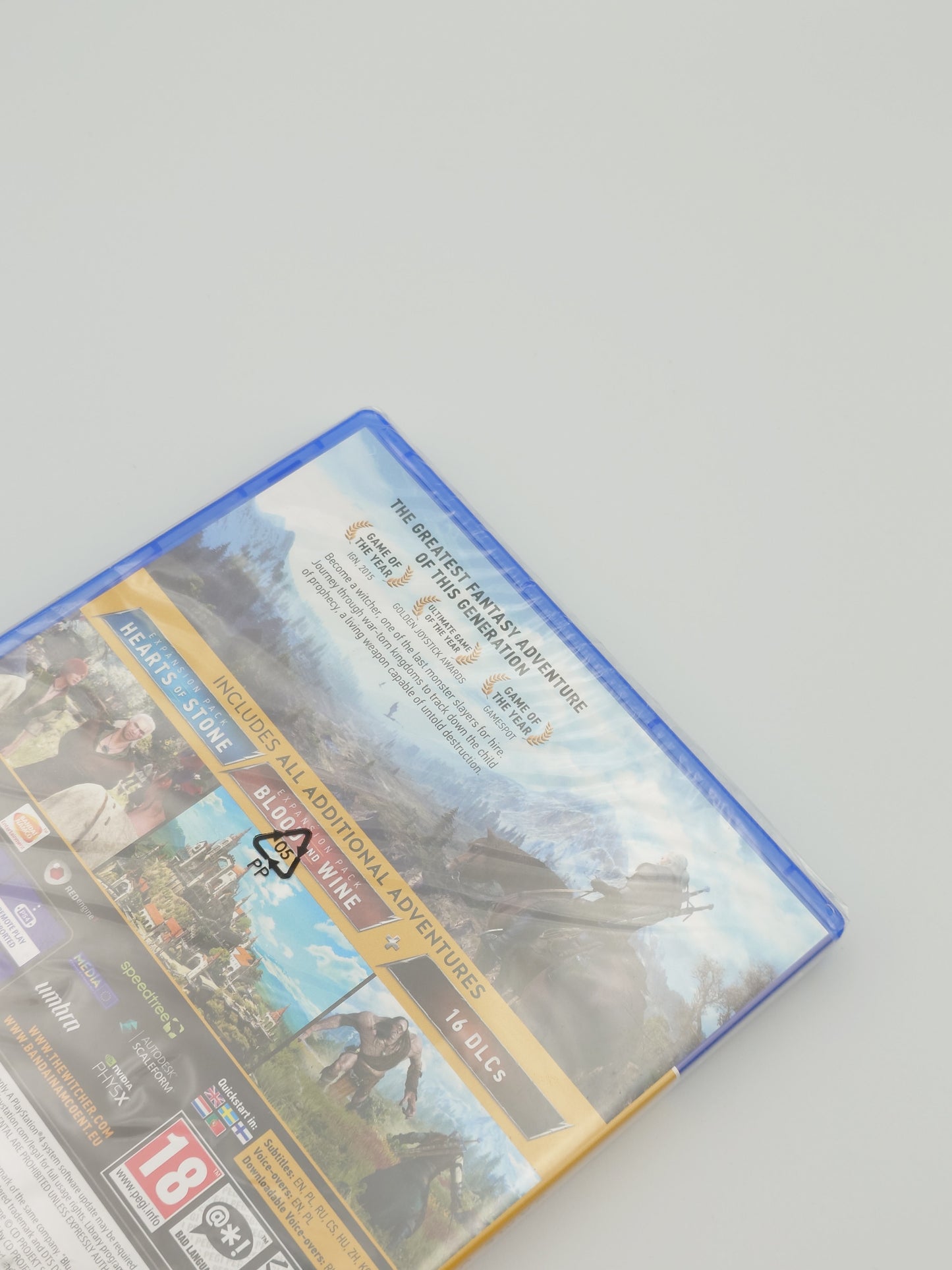 The Witcher 3: Wild Hunt – Game of the Year Edition (PS4, UK PAL) – Factory Sealed