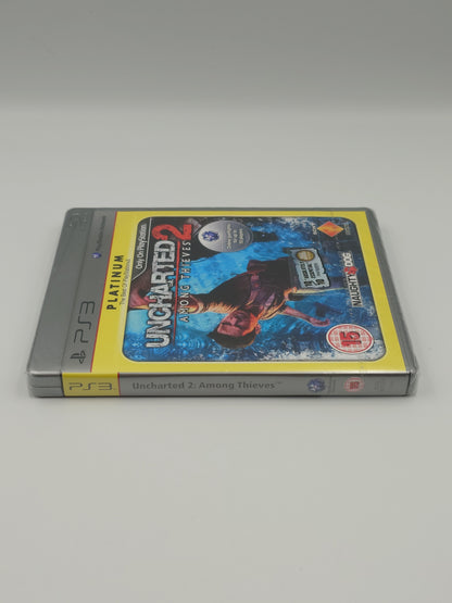 Uncharted 2: Among Thieves (PS3 Platinum, UK PAL) - Factory Sealed