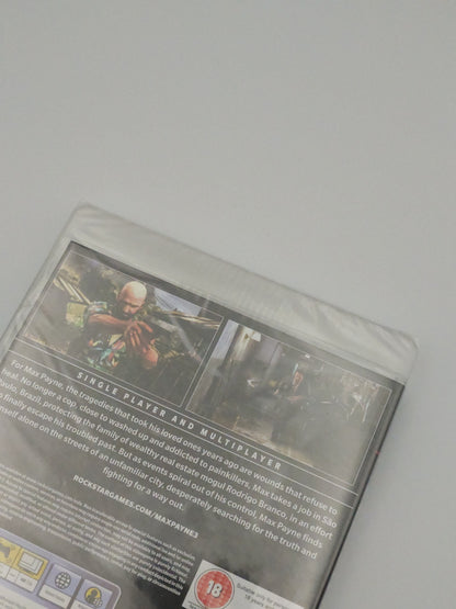 Max Payne 3 (PS3, UK PAL) – Factory Sealed