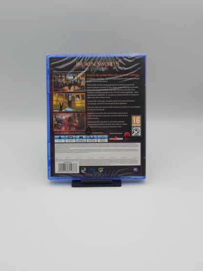 Broken Sword 5: The Serpent's Curse (PS4, UK PAL) – Factory Sealed