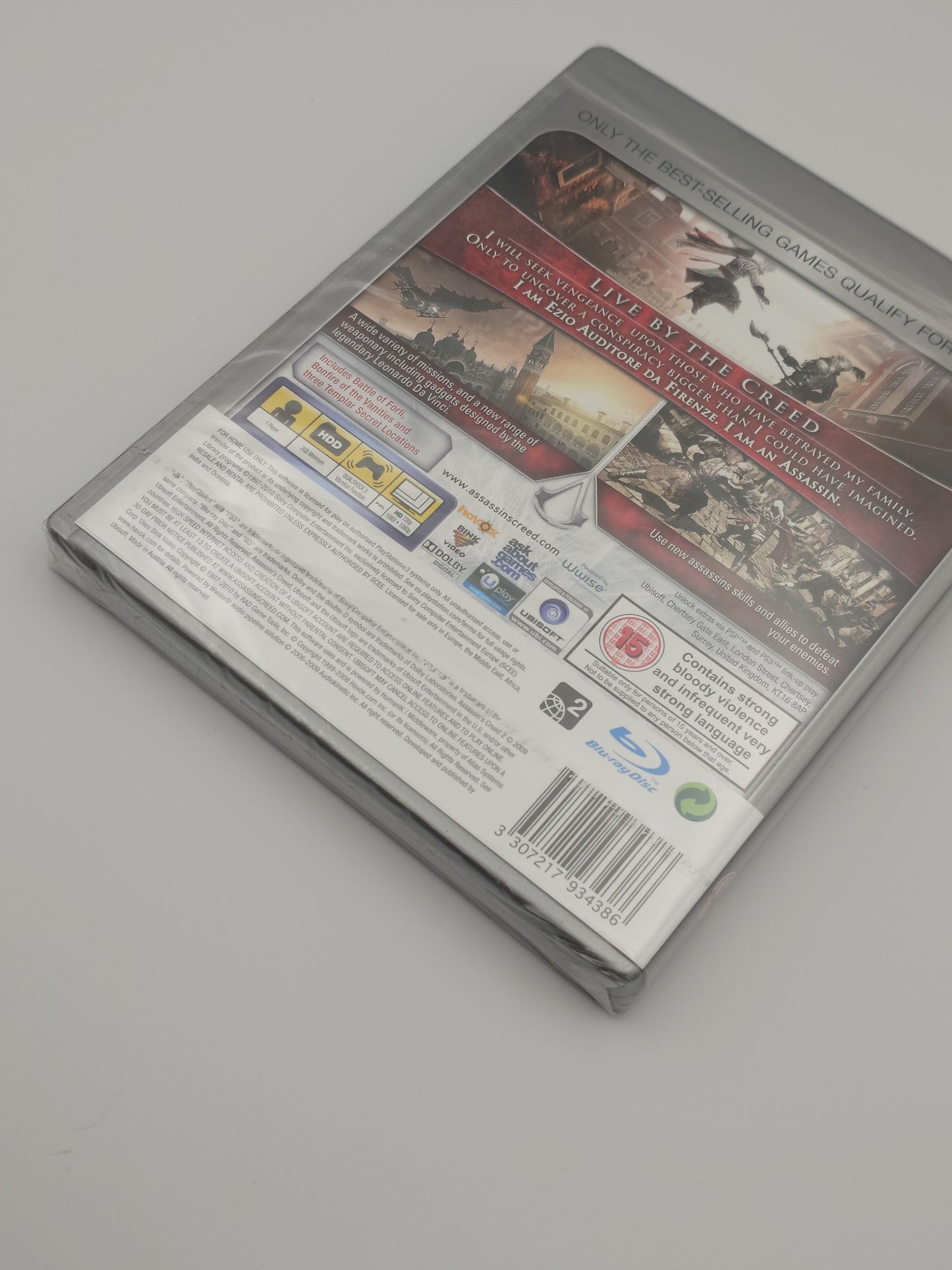 Assassin's Creed II: Game of the Year Edition (PS3 Platinum, UK PAL) – Factory Sealed
