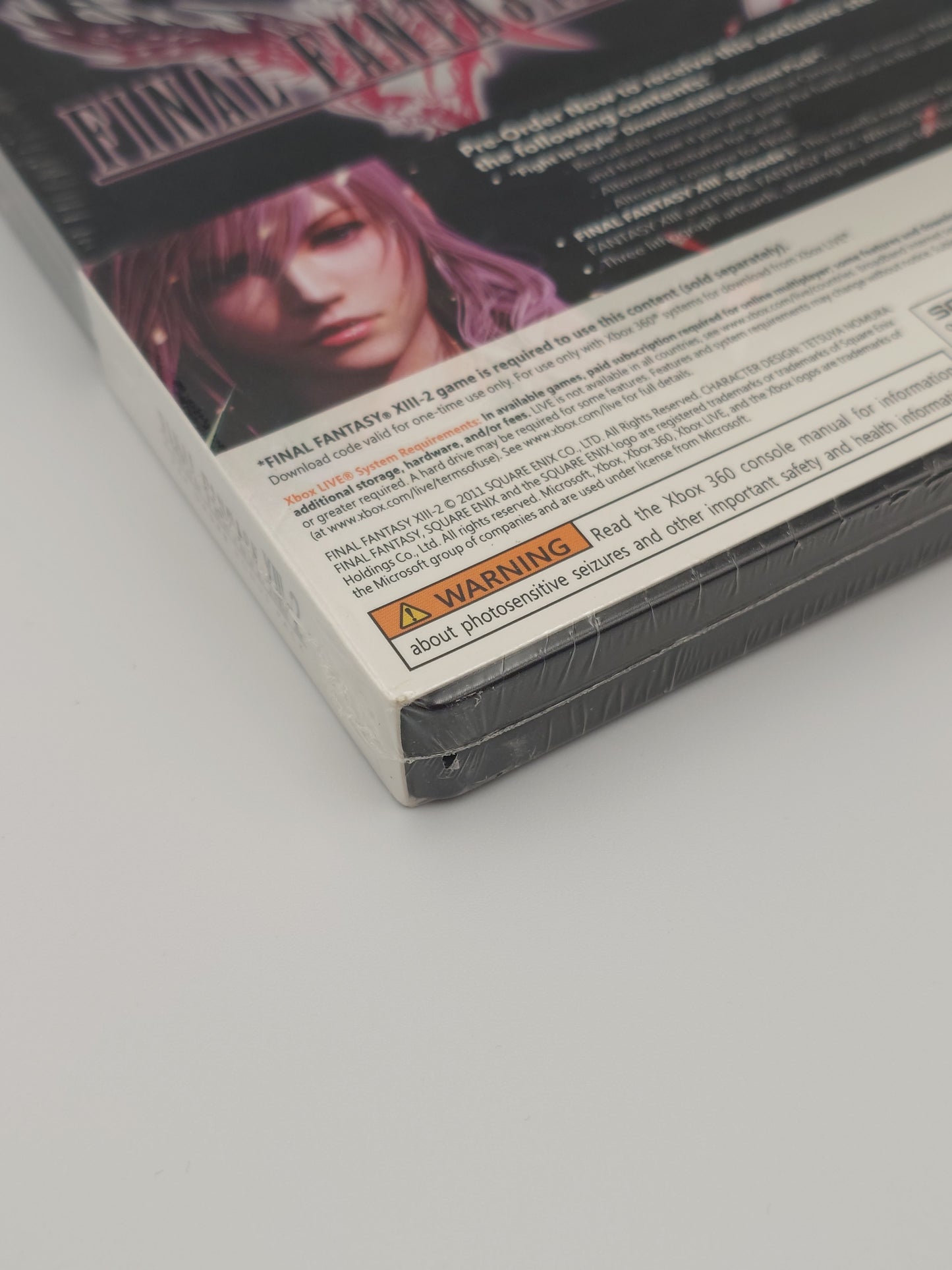 Final Fantasy XIII-2 – Pre-Order Bonus Pack (Xbox 360, PAL) – Factory Sealed