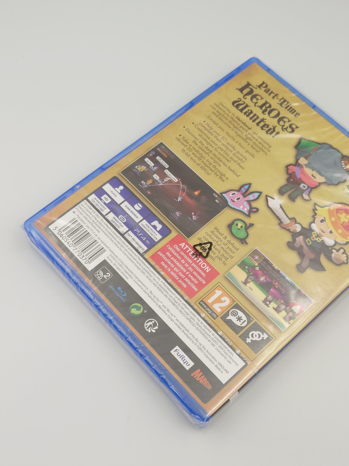 Heroland (PS4, UK PAL) - Factory Sealed