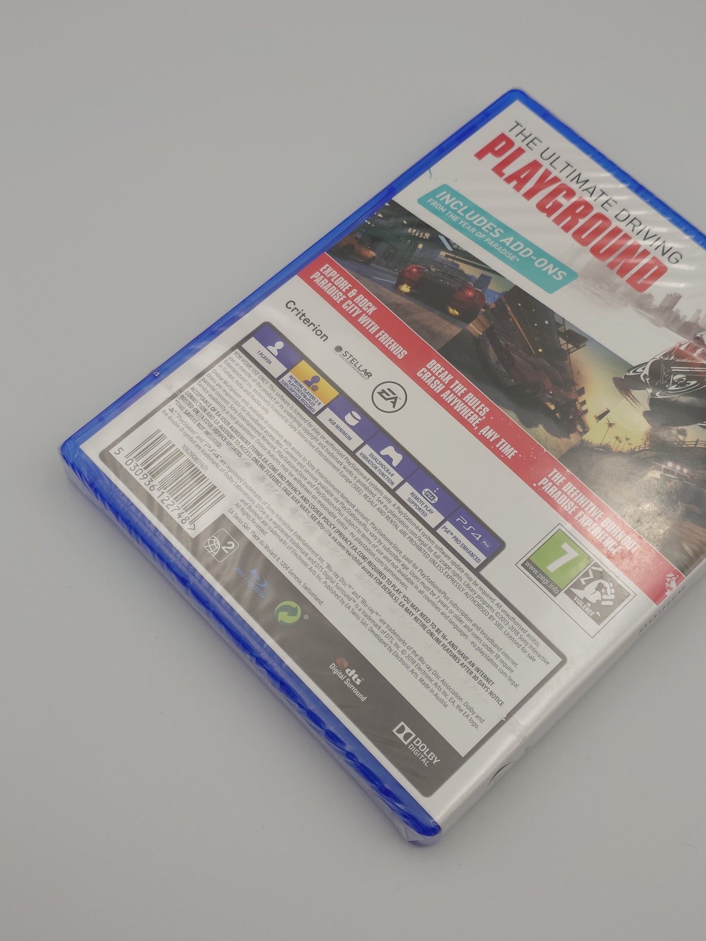 Burnout Paradise Remastered (PS4, UK PAL) – Factory Sealed