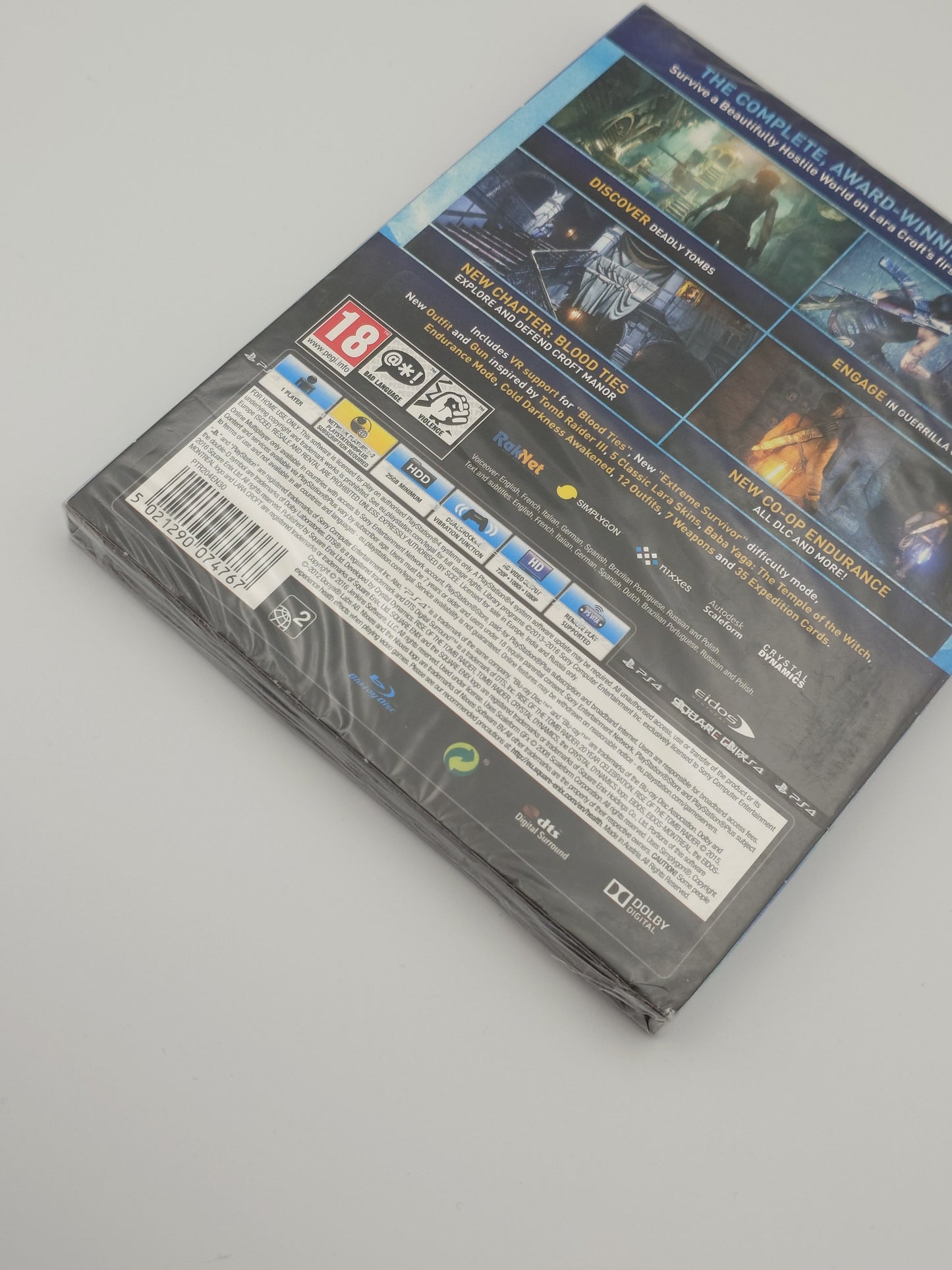Rise of the Tomb Raider: 20 Year Celebration – Artbook Edition (PS4, UK PAL) – Factory Sealed