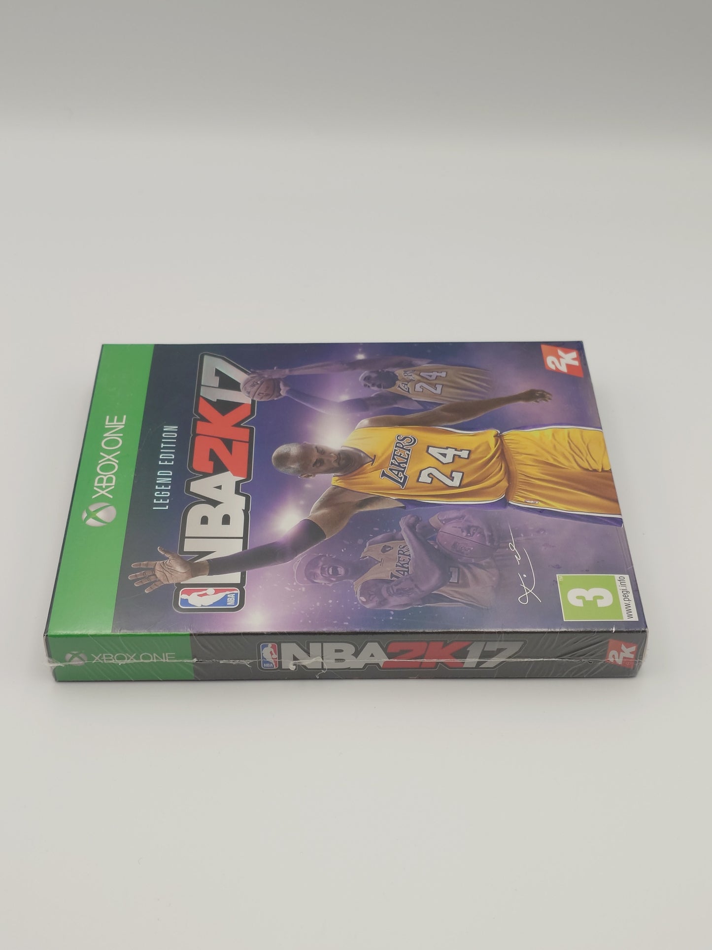 NBA 2K17 – Legend Edition with Custom Acrylic Display Case (Xbox One, PAL) – Factory Sealed