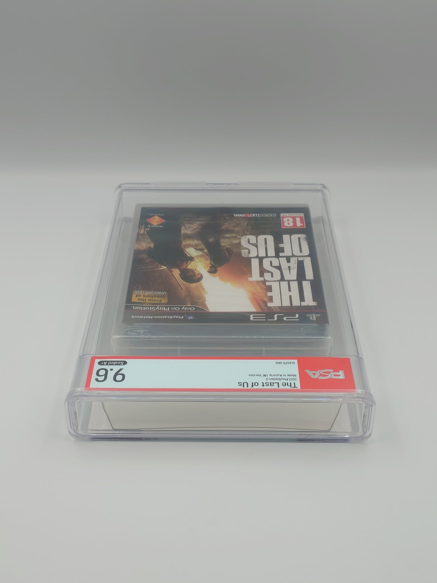 The Last of Us (PS3, UK PAL, Factory Sealed) - PSA Graded 9.6 A+