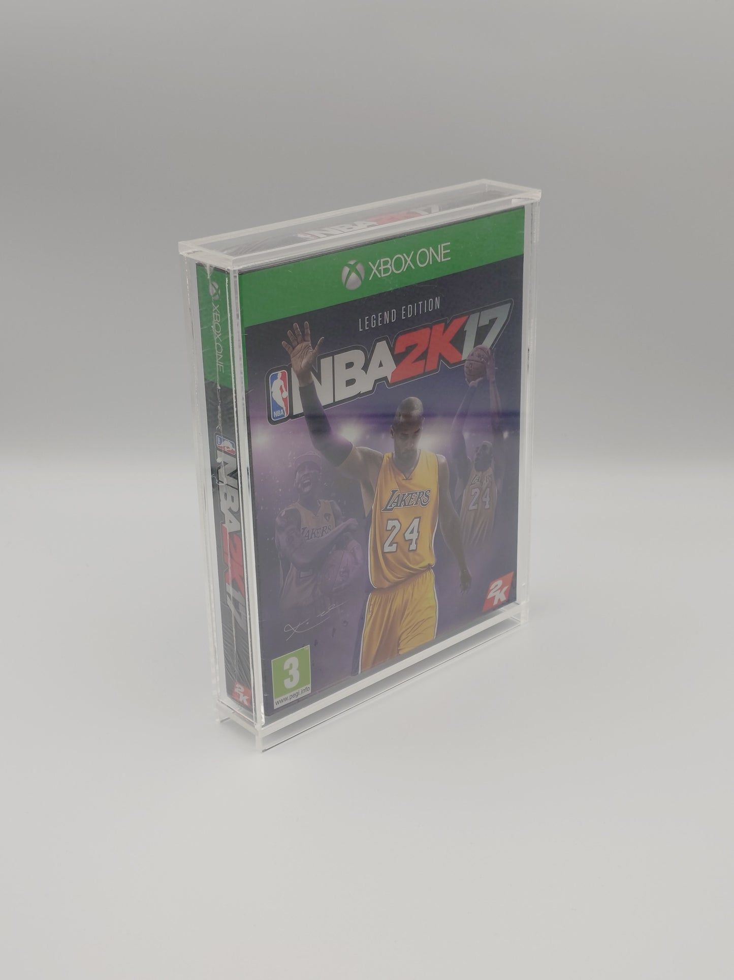NBA 2K17 – Legend Edition with Custom Acrylic Display Case (Xbox One, PAL) – Factory Sealed