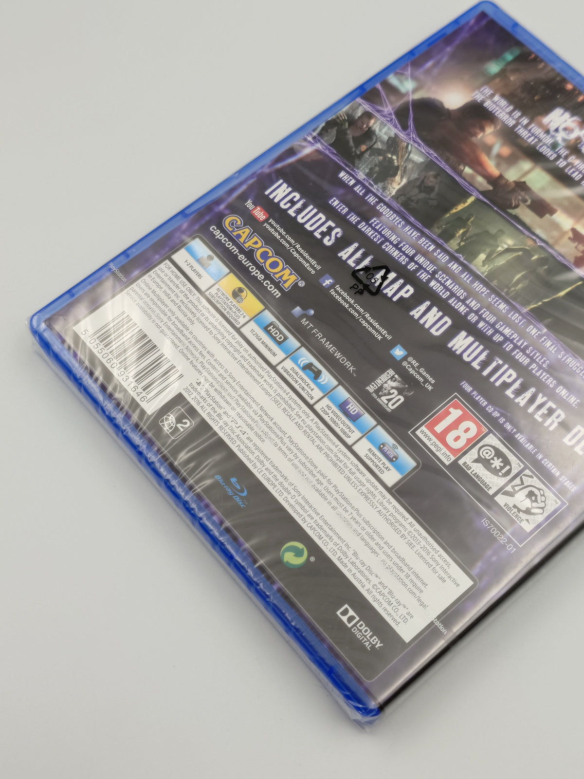 Resident Evil 6 (PS4, UK PAL) - Factory Sealed