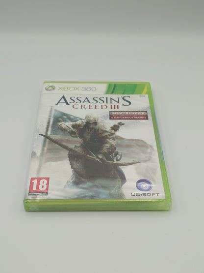 Assassin’s Creed 3 – Game Exclusive Special Edition (Xbox 360, PAL) – Factory Sealed