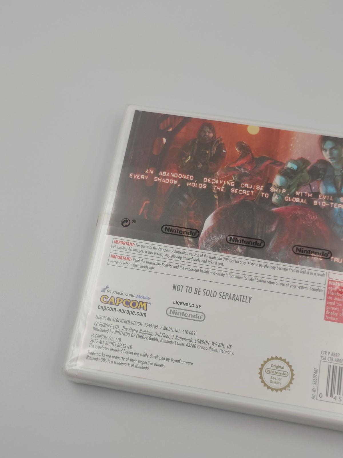 Resident Evil Revelations - Pre-sale Box (Nintendo 3DS, UK PAL) - Factory Sealed