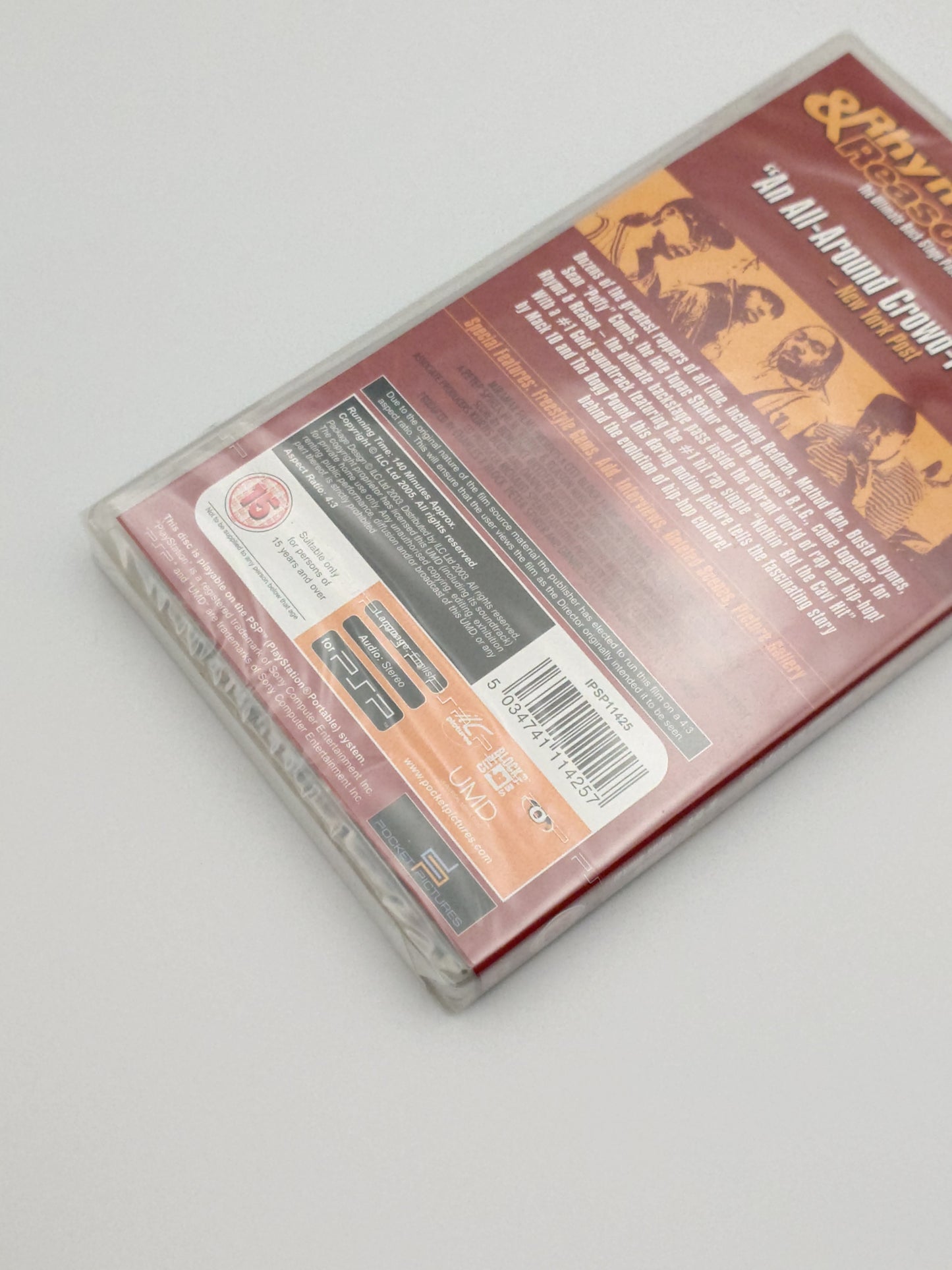 Rhyme & Reason (PSP UMD Video, PAL) – Factory Sealed