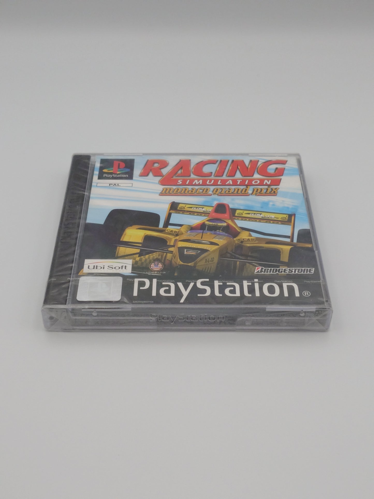 Racing Simulator: Monaco Grand Prix (PS1, UK PAL) – Factory Sealed