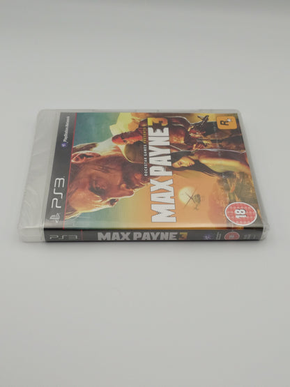 Max Payne 3 (PS3, UK PAL) – Factory Sealed