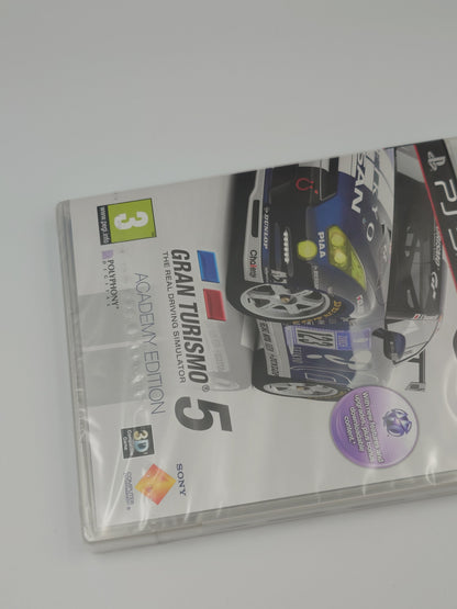 Gran Turismo 5 - Academy Edition (PS3, UK PAL) - Factory Sealed