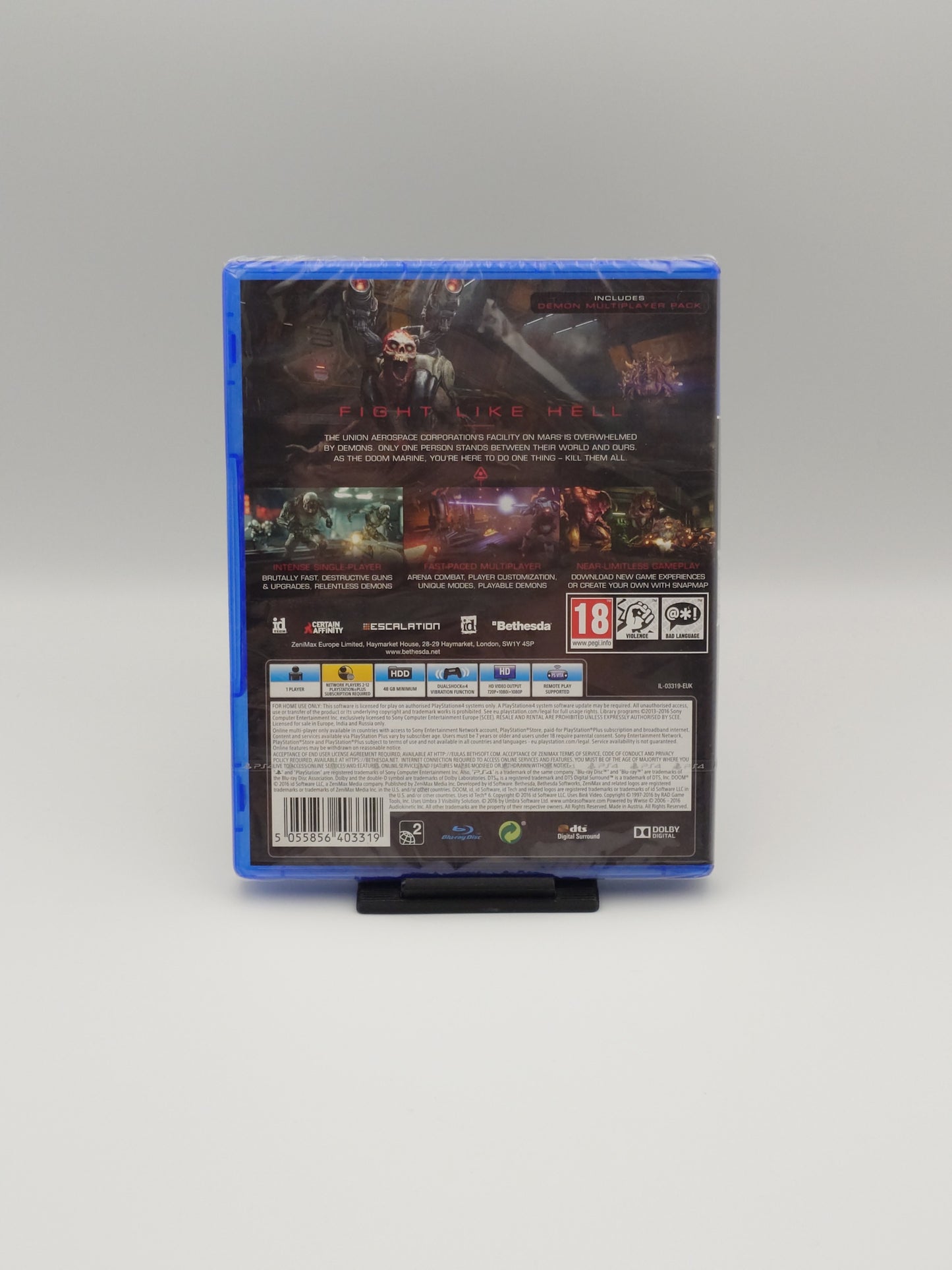 DOOM (PS4, UK PAL) – Factory Sealed