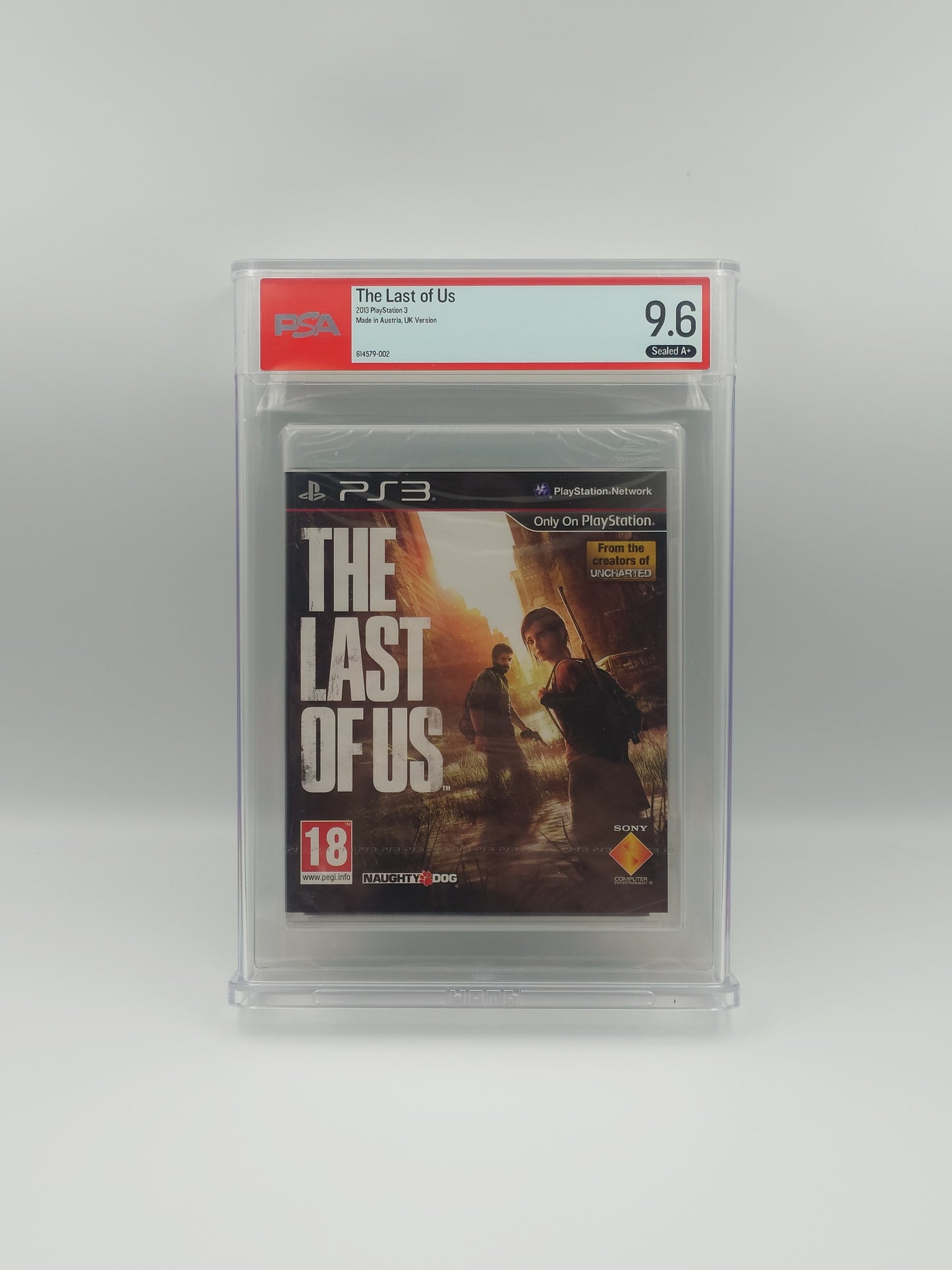 The Last of Us (PS3, UK PAL, Factory Sealed) - PSA Graded 9.6 A+