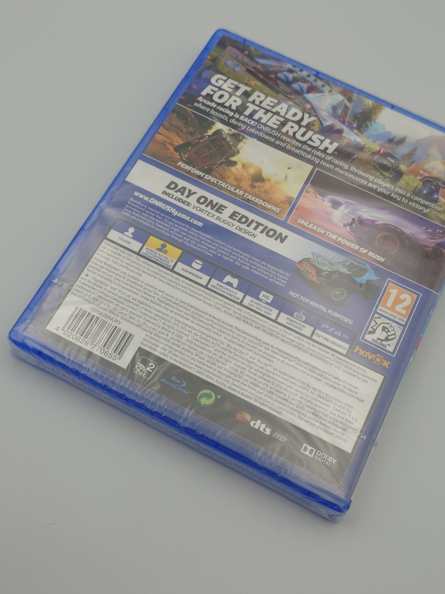 Onrush – Day One Edition (PS4, UK PAL) – Factory Sealed