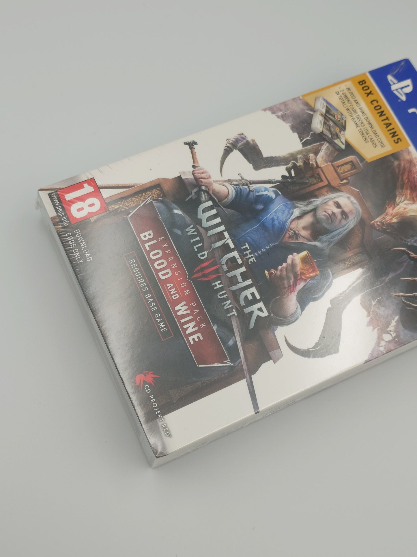 The Witcher 3: Wild Hunt  – Blood and Wine Expansion Set (PS4, UK PAL) – Factory Sealed