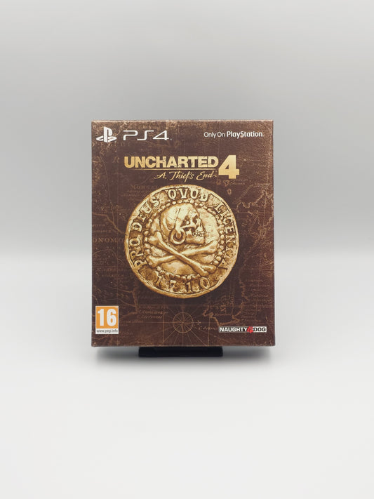 Uncharted 4: A Thief's End – Special Edition (PS4, UK PAL) – Factory Sealed
