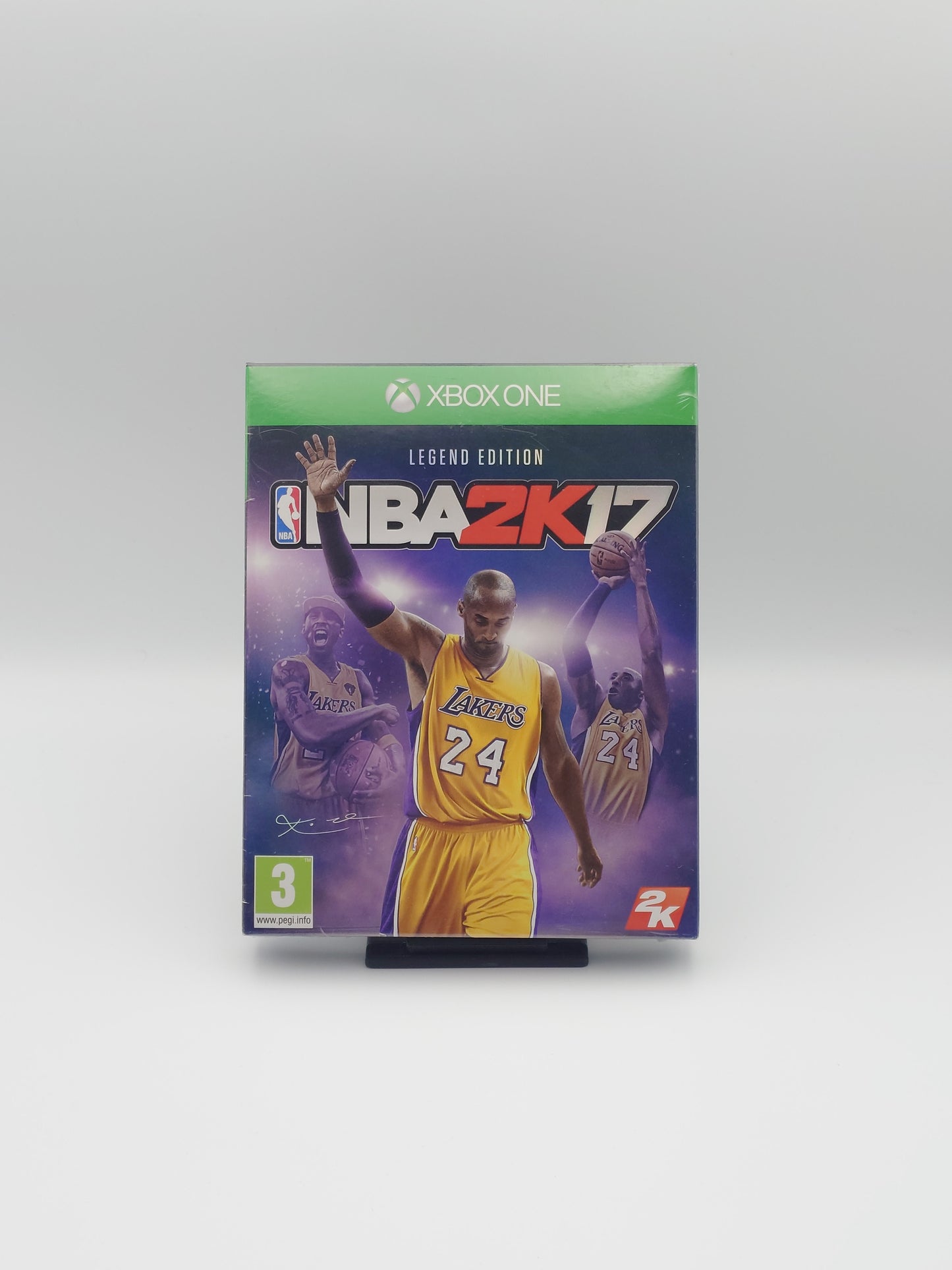 NBA 2K17 – Legend Edition with Custom Acrylic Display Case (Xbox One, PAL) – Factory Sealed